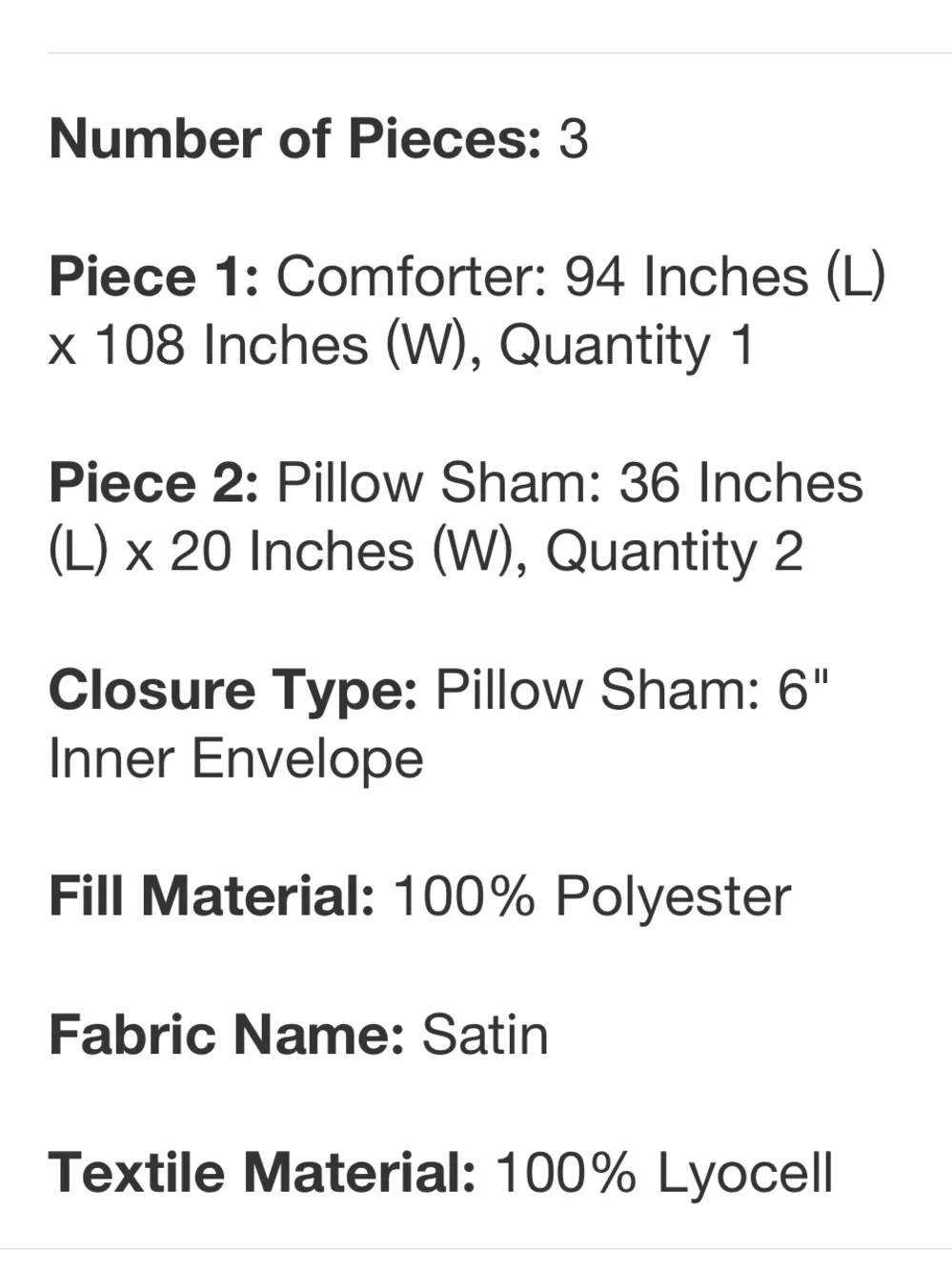 THRESHOLD NWT 3pс King TENCEL™ Comforter and Sham Set White